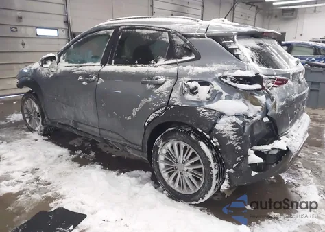 2021 Hyundai Kona Sel из США, поврежденный, VIN KM8K2CAAXMU672430